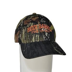 Advantage Series Flex Fit Beer Barrell Put-In-Bay Hat, Camo